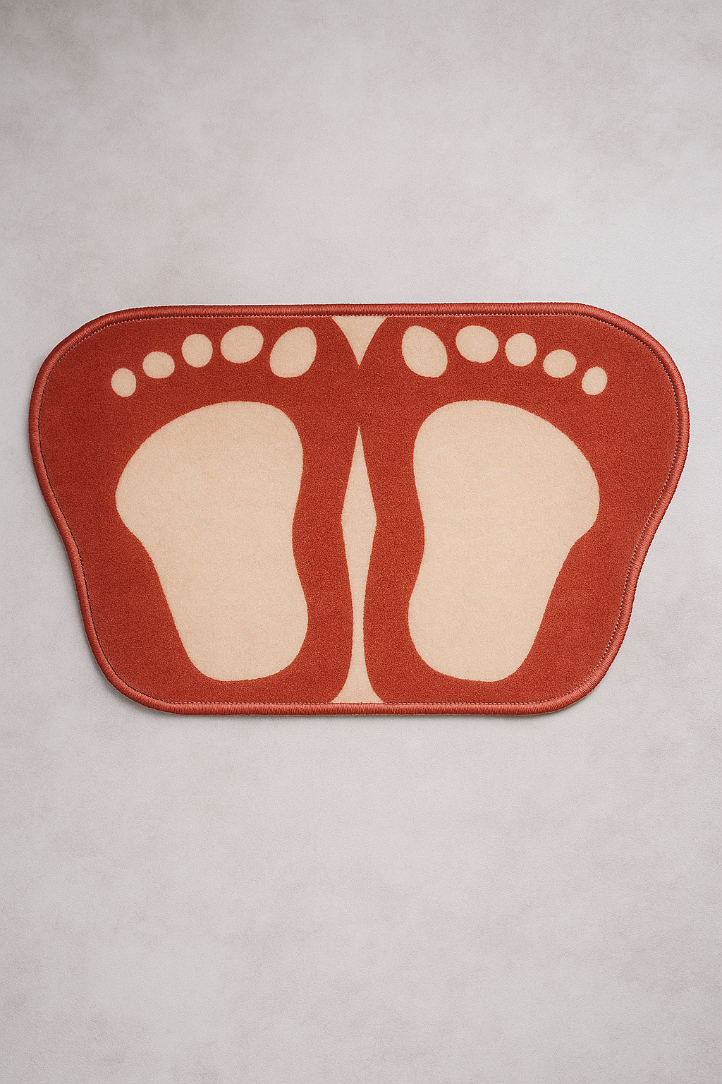 Cute Foot Shape Doormat – Anti-Slip & Washable